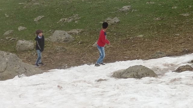 Bu bölgəyə qar yağdı - 8 m hündürlüyündə FOTO+VİDEO